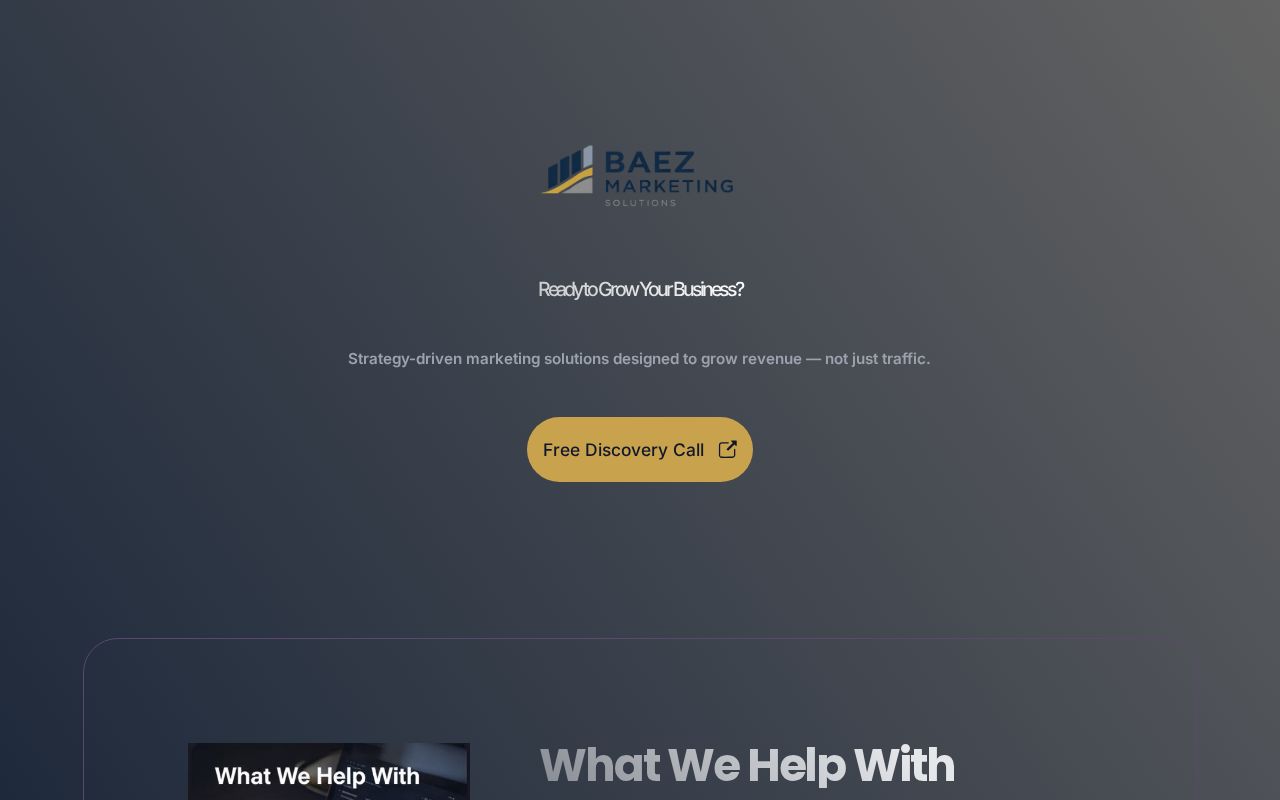 Baez Marketing Solutions | Digital Marketing for Food Businesses in Los ...